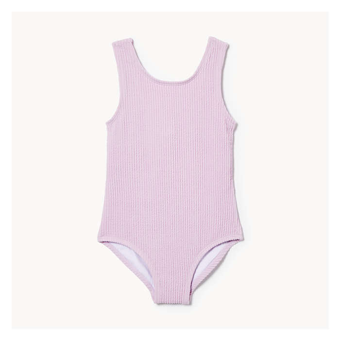 Toddler Girls' Textured Swimsuit